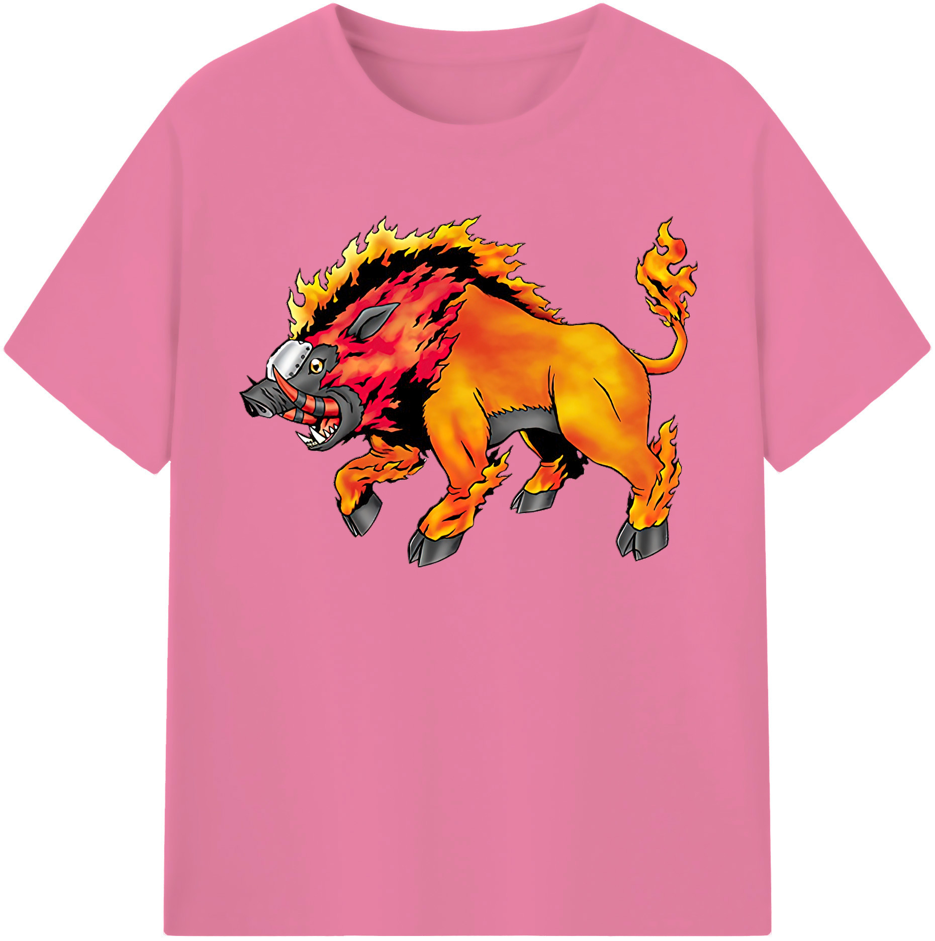（画像用） Digimon デジタルモンスター/デジモン 綿100％半袖Tシャツ（フロントプリント）